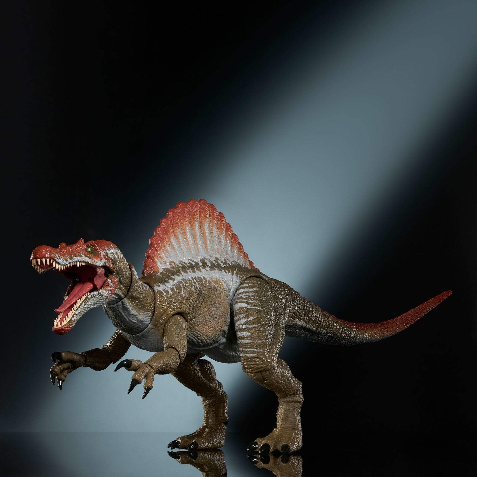 Jurassic World Hammond Collection Jurassic Park 3 Spinosaurus Action Figure, XL Dinosaur Toy