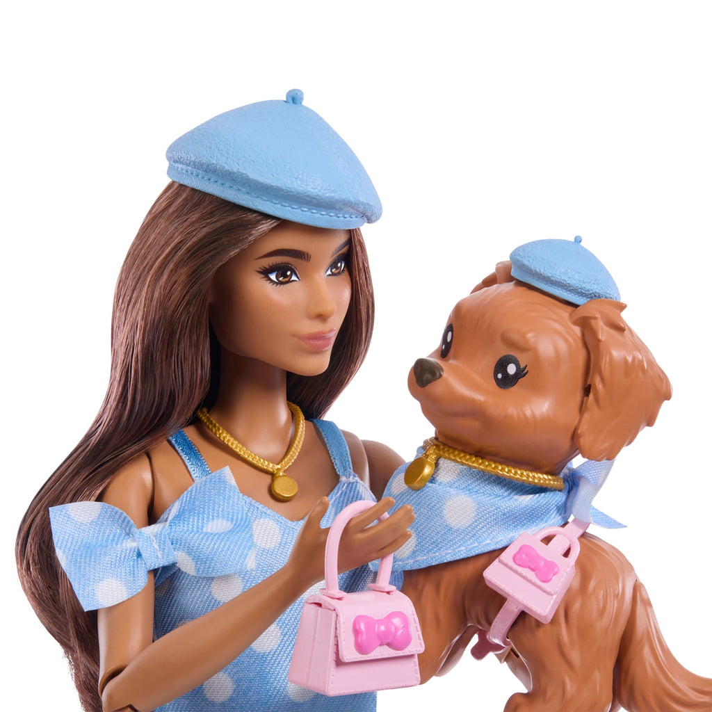 Barbie Fashion & Beauty Muñeca Looks Iguales Teresa y Perrito