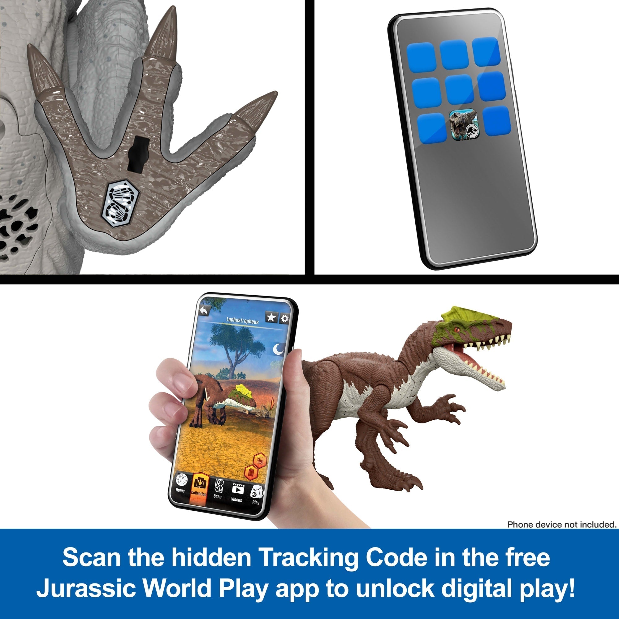 Jurassic World Rebirth Zora Bennett & Velociraptor Figures Pack, Movie Authentic 3.75 Inch Scale