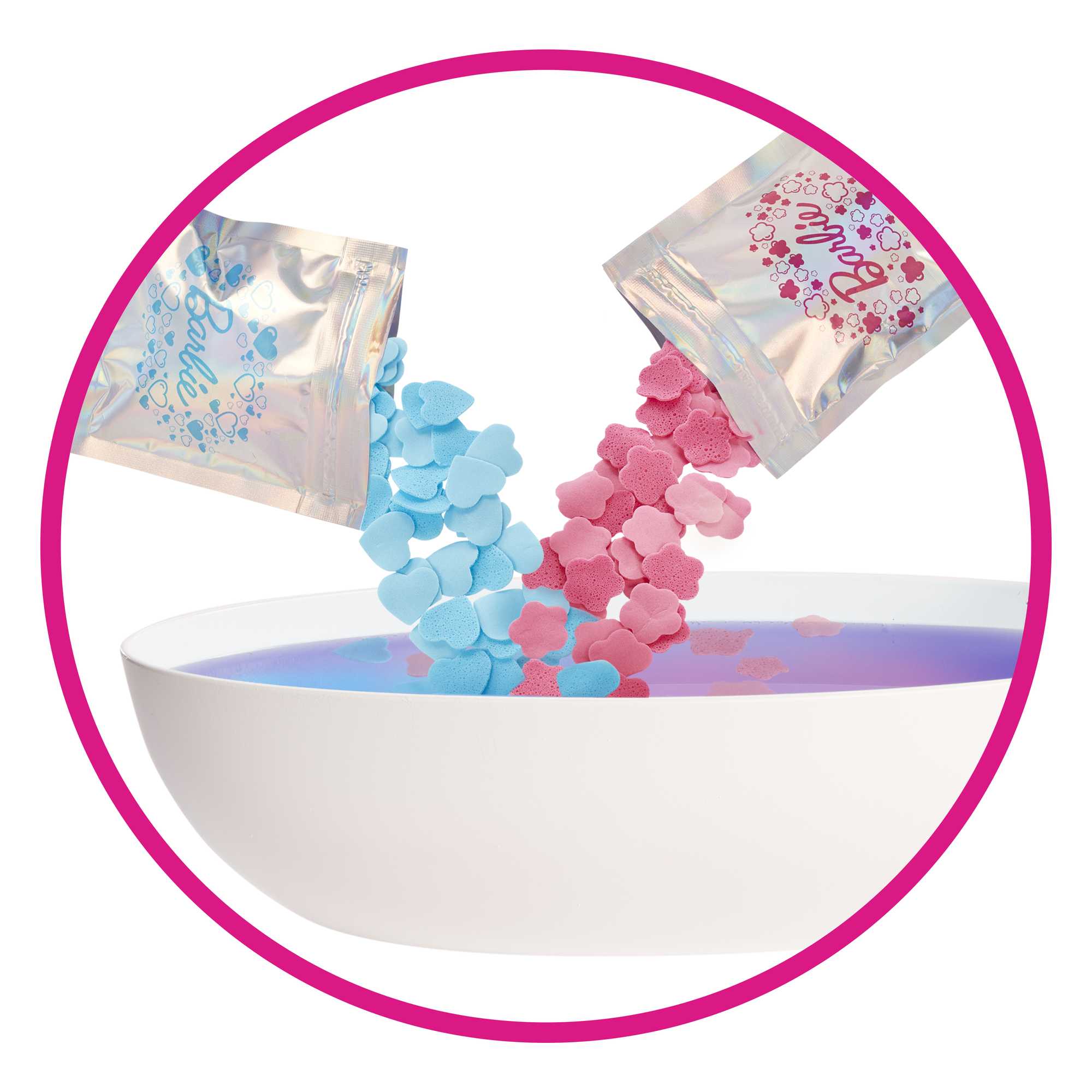 Barbie Fashion & Beauty Set de Juego Baño de Burbujas con Muñeca