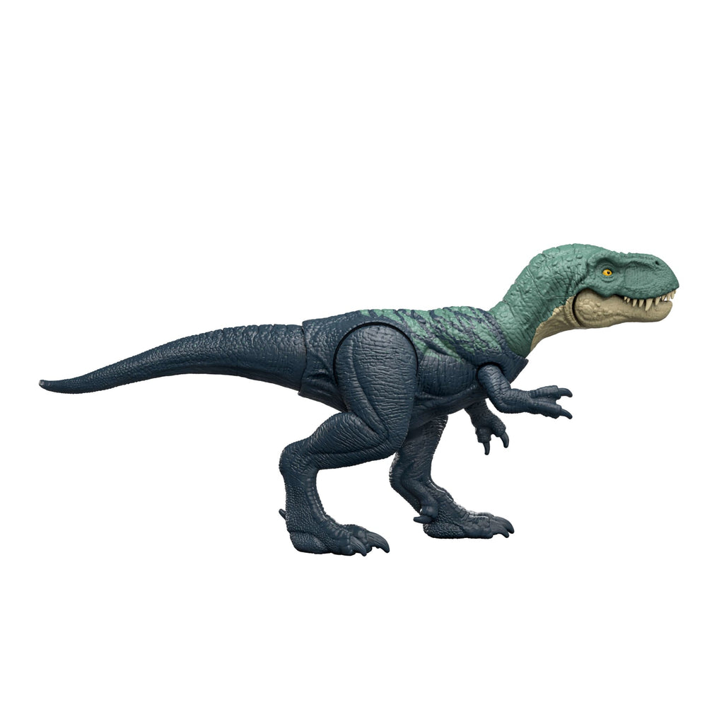 Jurassic World Rebirth Strike Attack Nanotyrannus Dinosaur Toy, Single Strike Action, Authentic & Posable