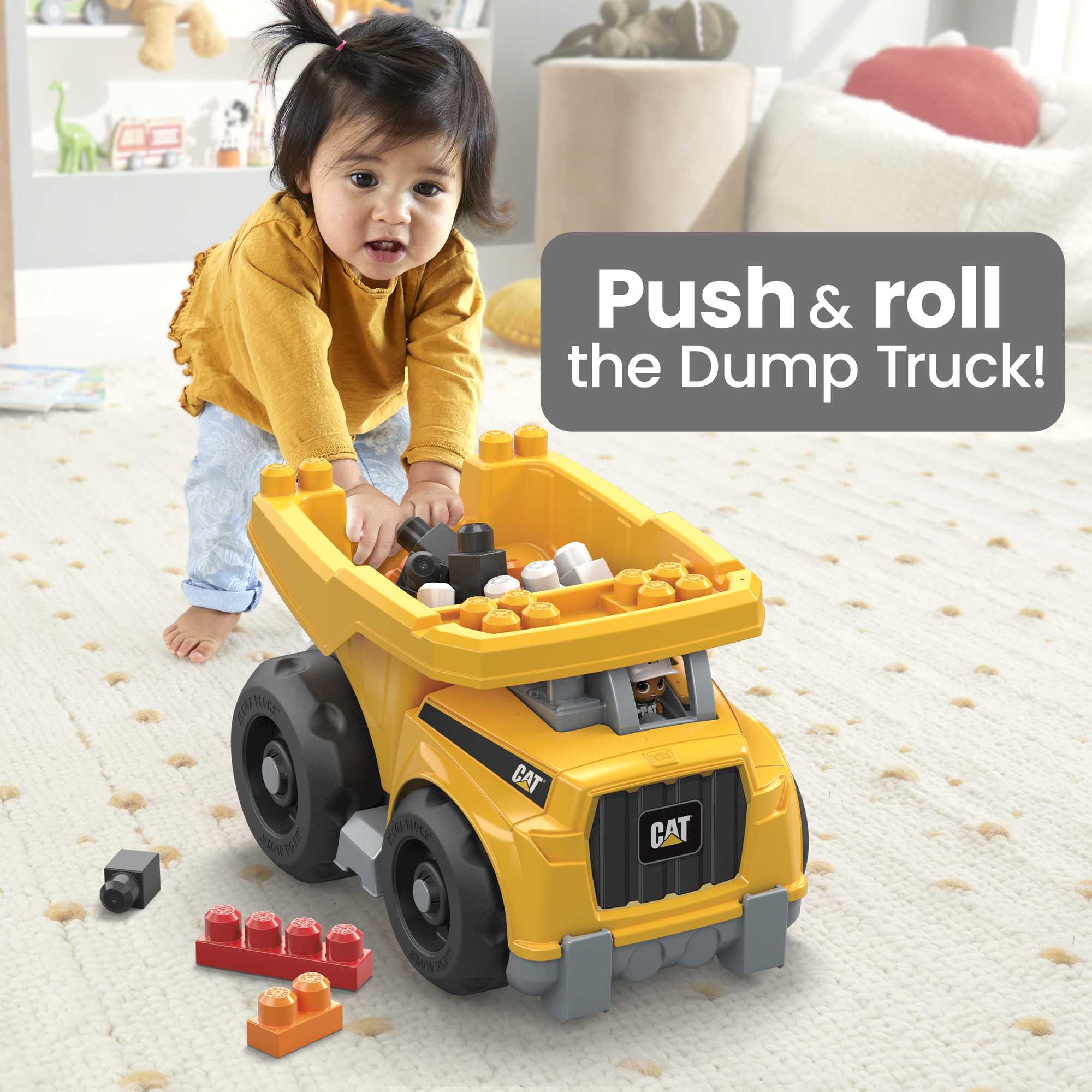 MEGA Bloks Cat Large Dump Truck