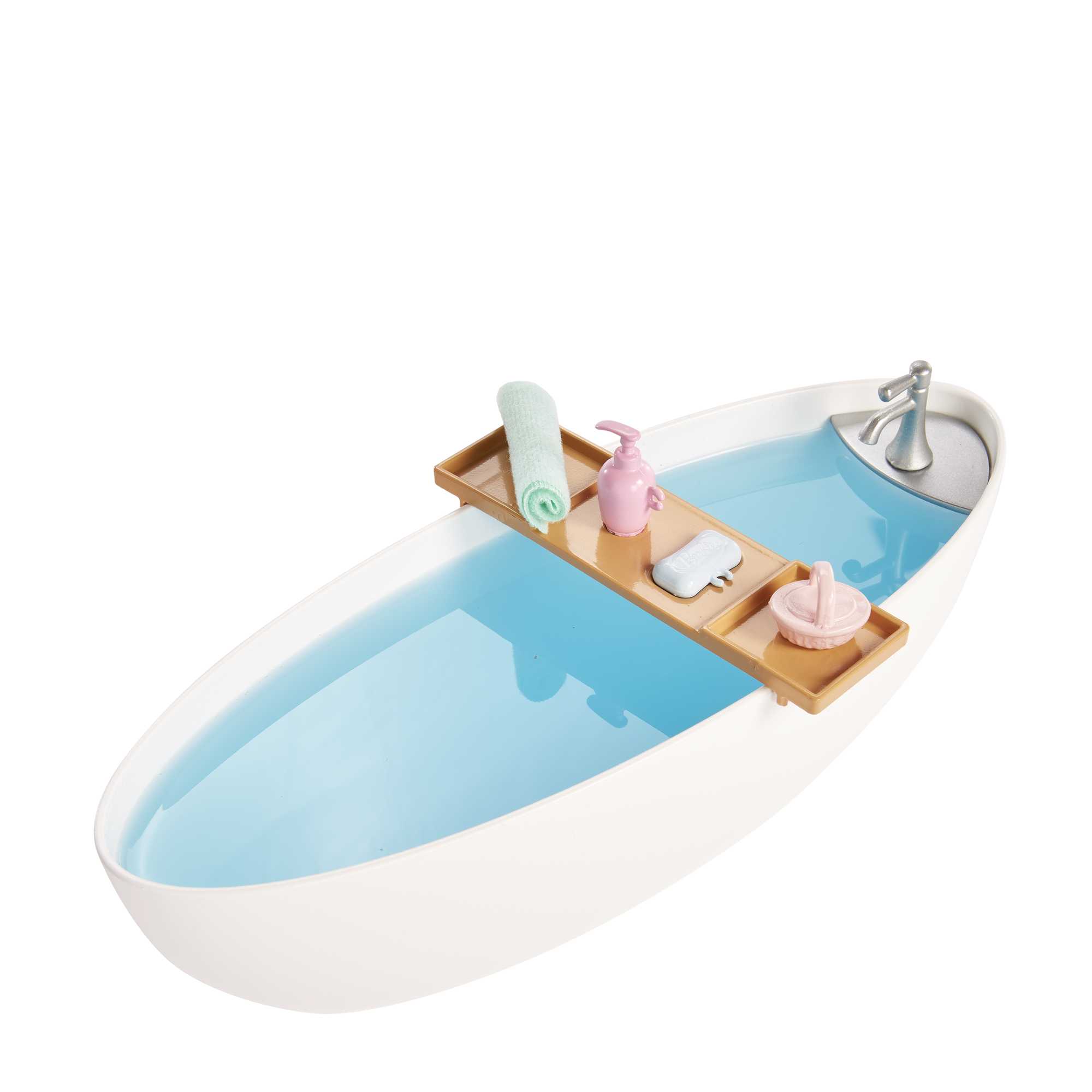 Barbie Fashion & Beauty Set de Juego Baño de Burbujas con Muñeca