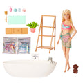 Barbie Fashion & Beauty Set de Juego Baño de Burbujas con Muñeca