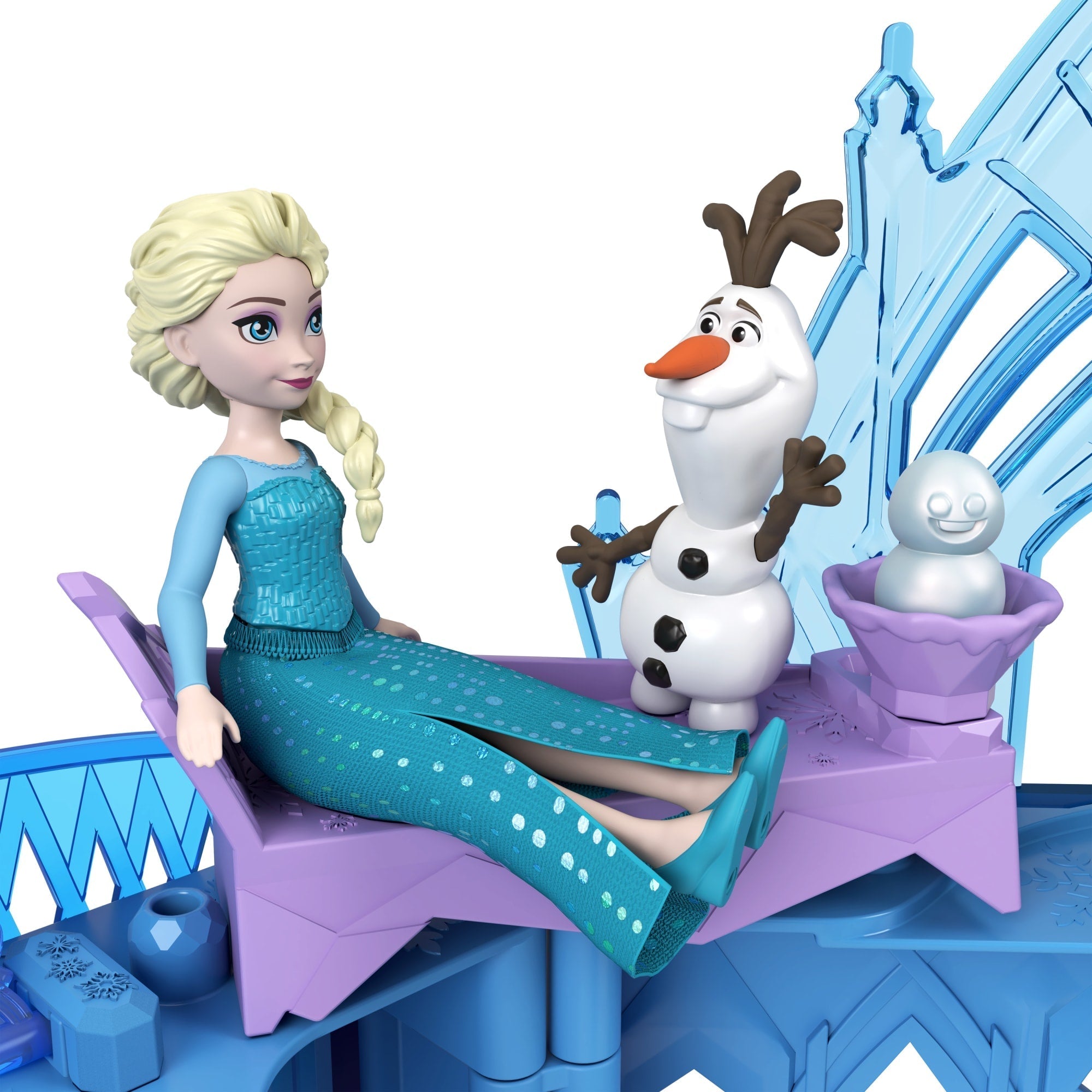 Disney Frozen Casa de Muñecas Castillo de Elsa Apilable