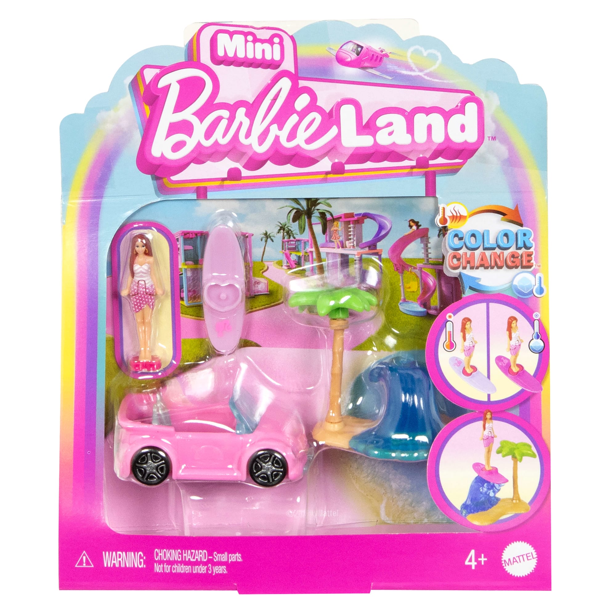 Barbie Mini BarbieLand Vehículo para Muñecas Clínica de Atención