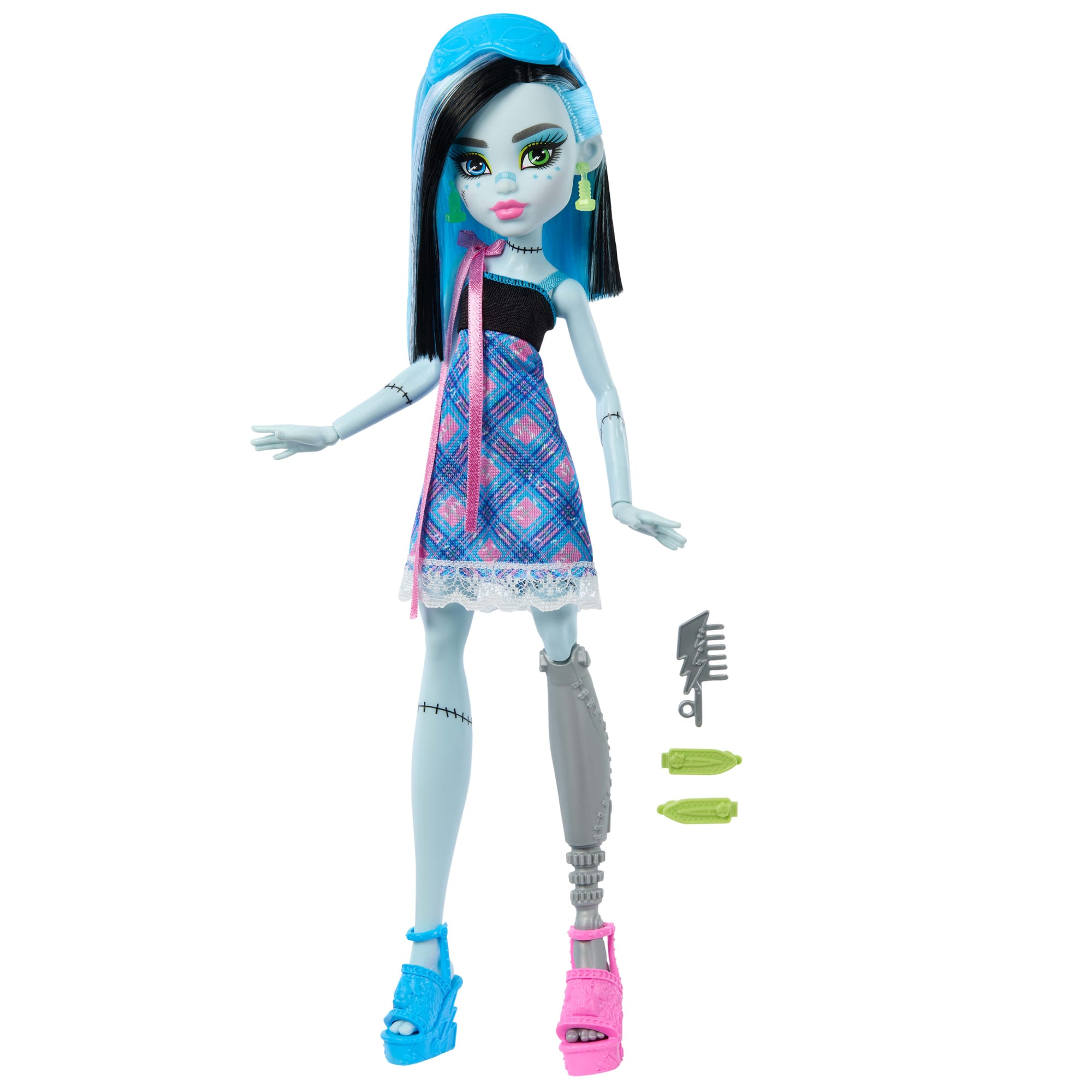 Monster High Muñeca Reveal Pijamas Monstruosas Frankie