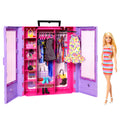 Barbie Fashion & Beauty Set de Juego Clóset de Lujo con Muñeca